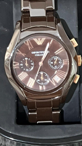 Armani Watch Ceramic Model Ar 1447 - New - Imported From USA 2