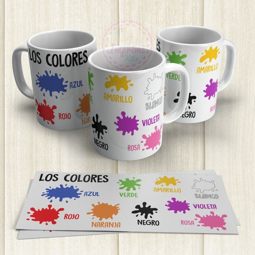 Plantillas Tazas Didacticas Mockup Sublimacion Sublimar 6