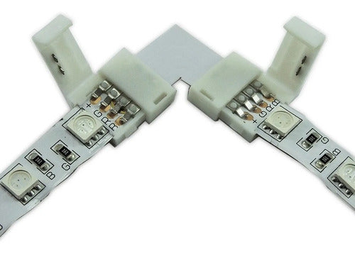 L-Shape Corner Connector for LED Strip 5050 RGB by Demasled 2