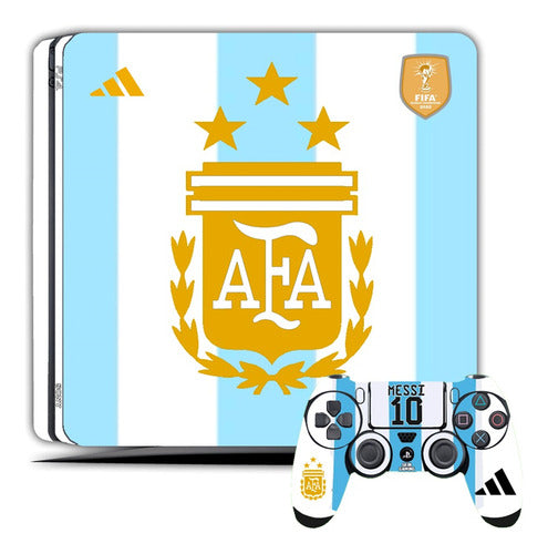 SK Skin/Adhesive Argentina 2024 - Compatible With PS4 0