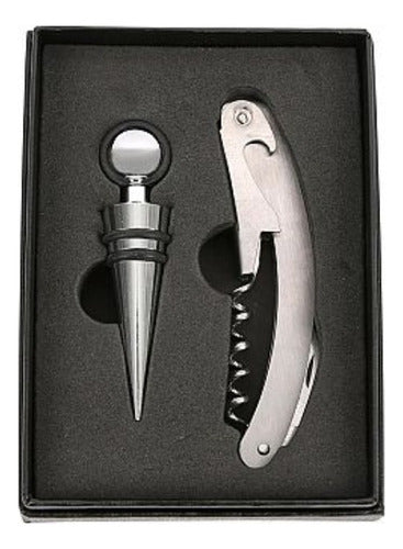 Benabi Set X2 Wine Accessories Corkscrew Stainless Steel 0