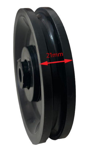 Generic 90 Mm High Hardness Polypropylene Pulley with Bearing 2