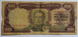 Billete Uruguay 1000 Pesos 1967, 9a122 Rotondaro, Bu21 0