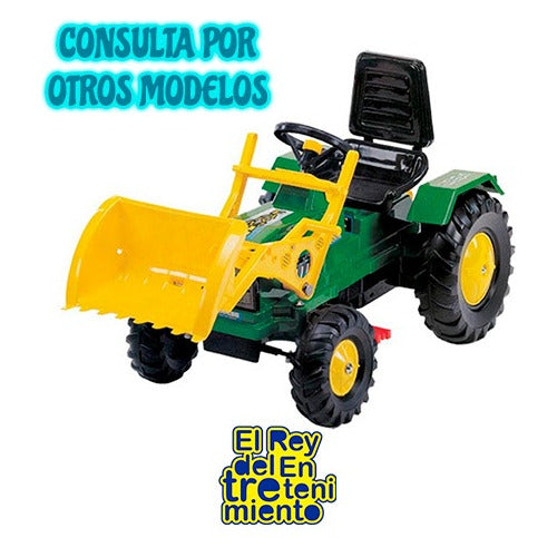 Remolque Trailer Tractor Farmer Master Biemme Infantil Elrey 6