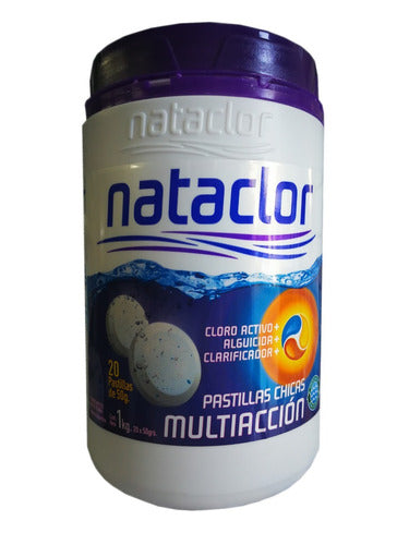 Clean Lab SRL Pastillas Cloro Multiaccion 50 Gr. Nataclor 1 Kg. 0