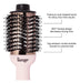 L'ange Hair Le Volume 2-in-1 Titanium Brush Dryer Blush | C 1