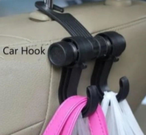 Double Hook Headrest Car Support 0