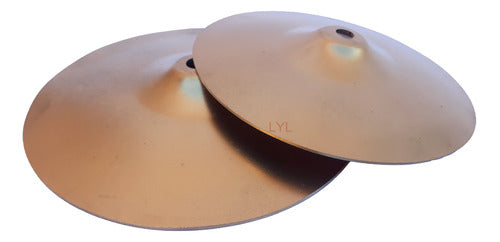 L&L Murga Bongo Cymbals with Stand 1