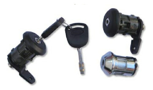 Kit Cilindros Puerta + Arranque Ford Fiesta Ka Courier 0