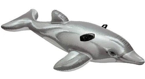 Large Inflatable Dolphin with Handles Intex 2