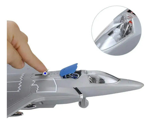 Compranet Avión Fricción Con Luz Y Sonido, 1:16 - 12420 0