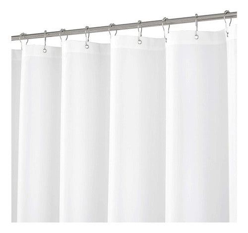 Eliplast White Shower Curtain Protector 50 Microns - 50 Units 3