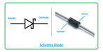 LAB1 TECH Diodo Schottky Mbr5250 Barrier Rectifier 250v 5a Pack X5 2