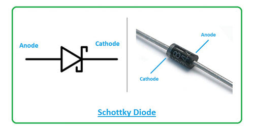 LAB1 TECH Diodo Schottky Mbr5250 Barrier Rectifier 250v 5a Pack X5 2