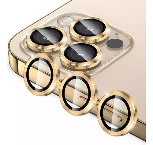 Gold Rear Camera Protector for iPhone 15 4