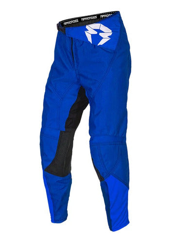 RPM Pantalon Rpm Cross Talle:32/42 Mix Azul 2024 - Bmmotopartes 0