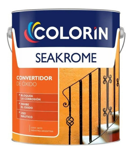 Seakrome Colorin X 1 Litro Convertidor Color Negro 0