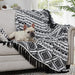 Casaagusto Ethnic Design Blanket for Bed or Sofa - 152 x 127 cm 5