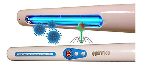 Germise UV Light Sanitizing Wand - Portable 14-Inch Sterilizer 3