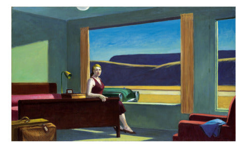 Edward Hopper - Western Motel - Lámina 45x30 Cm. 0