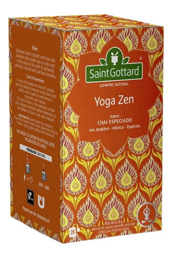 Delhi Tea Tisana Yoga Zen Saintgottard - 3 Units 1