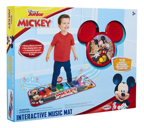 Alfombrilla De Baile Mickey Mouse Con Piano, 120 X 40 Cm 5