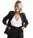 Women's Long Tailored Blazer Coat - Assorted Colors 1