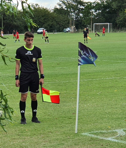 REFEREE Professional Assistant Referee Flags Set -fp 4