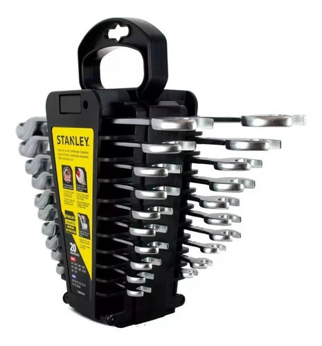 Stanley Juego 20 Llaves Combinadas Acodadas 97570 1