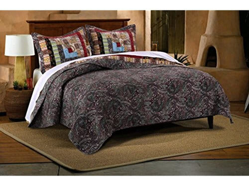 Greenland Home Colorado Lodge 2-Piece Twin/Twin XL Quilt Set 1