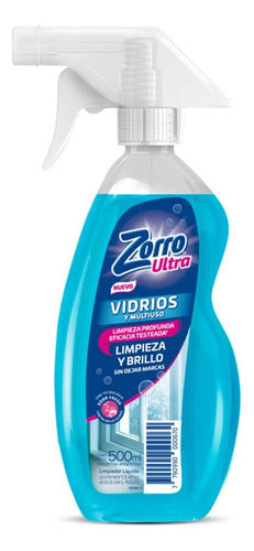 Zorro Limpiador De Vidrios Ultra Gatillo 500ml 0