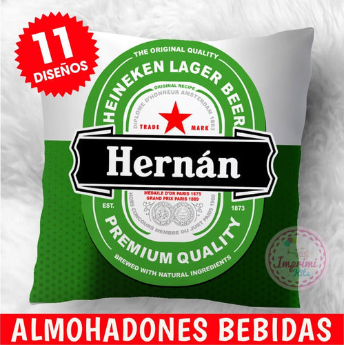 Imprimi Kits Plantillas Almohadones Cervezas Bebidas Fernet Sublimacion 1