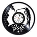 Kovides Golf Reloj De Vinilo Reloj De Pared De Golf Reloj De 0