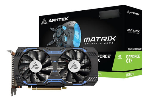 Placa Video Nvidia Artek Geforce Gtx 1660 Ti Oc 6gb Ddr6 0