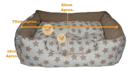 LumiPets Moises Cama Para Mascotas Con Estampado 6