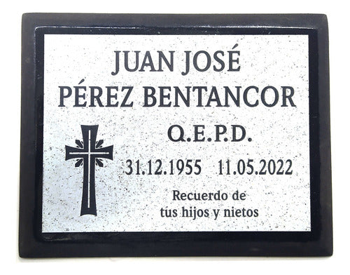 Exclusive Imitation Granite Tribute Plaque for Outdoor Use 1