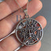 Surgical Steel Amulet Pendant Protection Luck Energy Om with Gift Chain 1
