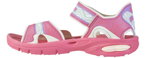 Ginga Papeete Atomic Kids Sandals Pink/White 1