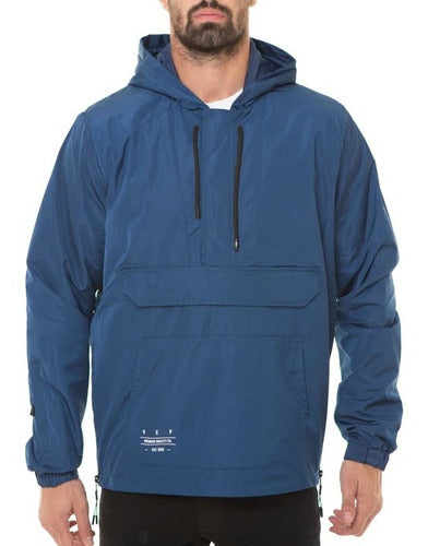 Van Como Piña Campera Rompevientos Anorak Oliver Navy Vcp 0105 0