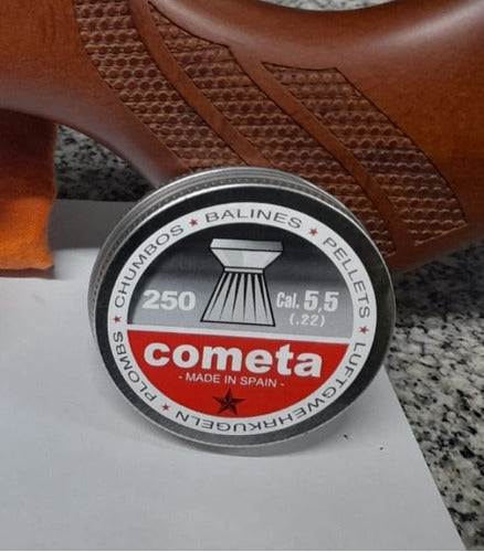 Balines Cometa Cal 5,5 Plano 16g Alta Velocidad Lata X250. 1