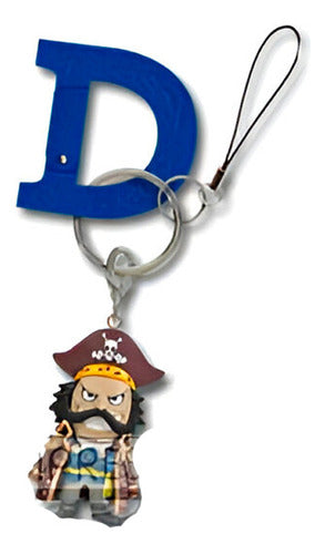 Banpresto One Piece The Legend Of Gol D. Roger Keychain 2012 0