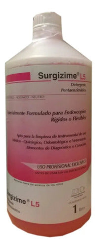 Detergente Penta Enzimático Surgizime L5 X 1 Litro 1