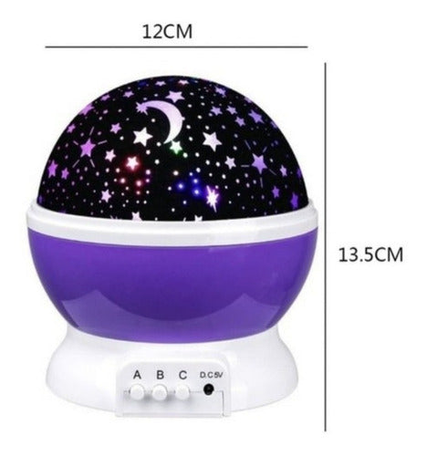 Rotating Star Projector Bedside Lamp 13