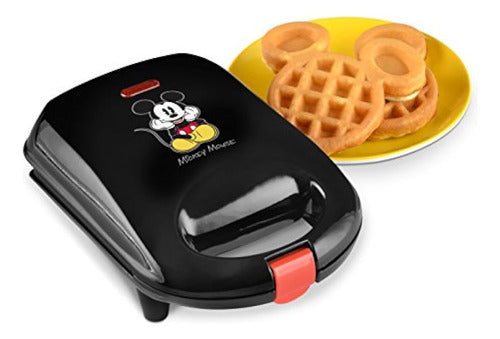 Disney DCM-9 Mickey Mini Waffle Maker, Black 0