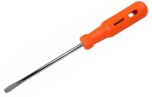 Bahco Flat Conical Tip Screwdriver 6 X 100mm 0