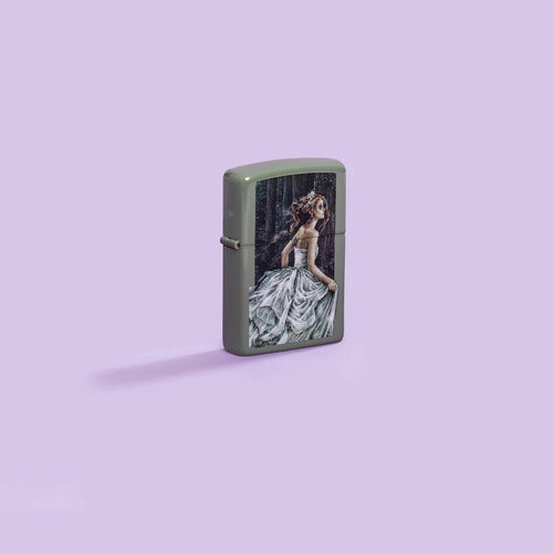 Zippo Genuine Lighter 48971 Victoria Frances Design Warranty 2