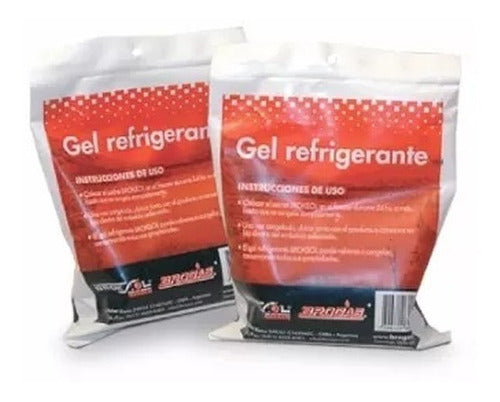 Gel Refrigerante Termico Brogas 300 Gr Lunchera X 2 Unidades 1