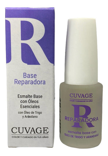 Cuvage Repair Base Kit + 2 Traditional Nail Polishes 2