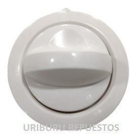 Perillas Cocina Orbis Macrovision Blanca 6 Mm Juego X 5 Unid 2