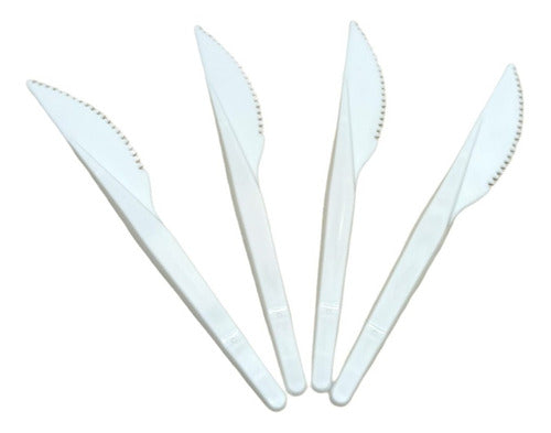 Kovalplast Disposable Plastic Knife X100 Units 0